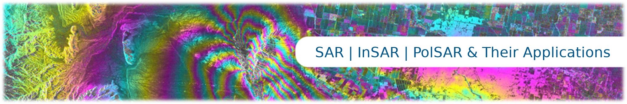 SAR, InSAR, PolSAR, and banner